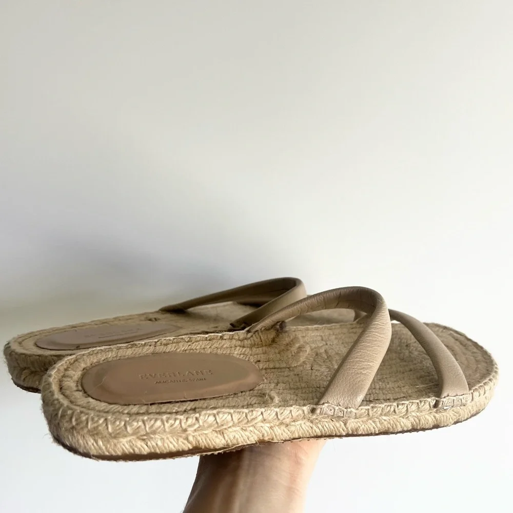 Everlane The Espadrille Sandal in Sand Size 8